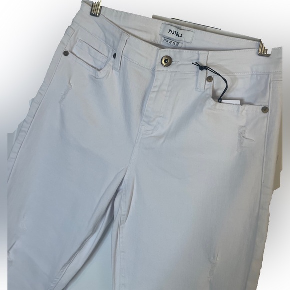 NWTA. Pistola White denim. Size 28/6. Stretch. - Picture 1 of 7